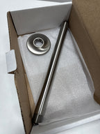 Delta Faucet U4999-SS Shower Arm and Flange, Stainless,9.00 x 2.88 x 9.00 inches