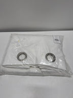 Exclusive Home Curtains Academy Total Blackout Grommet Top Curtain Panel Pair 52 X 84 White