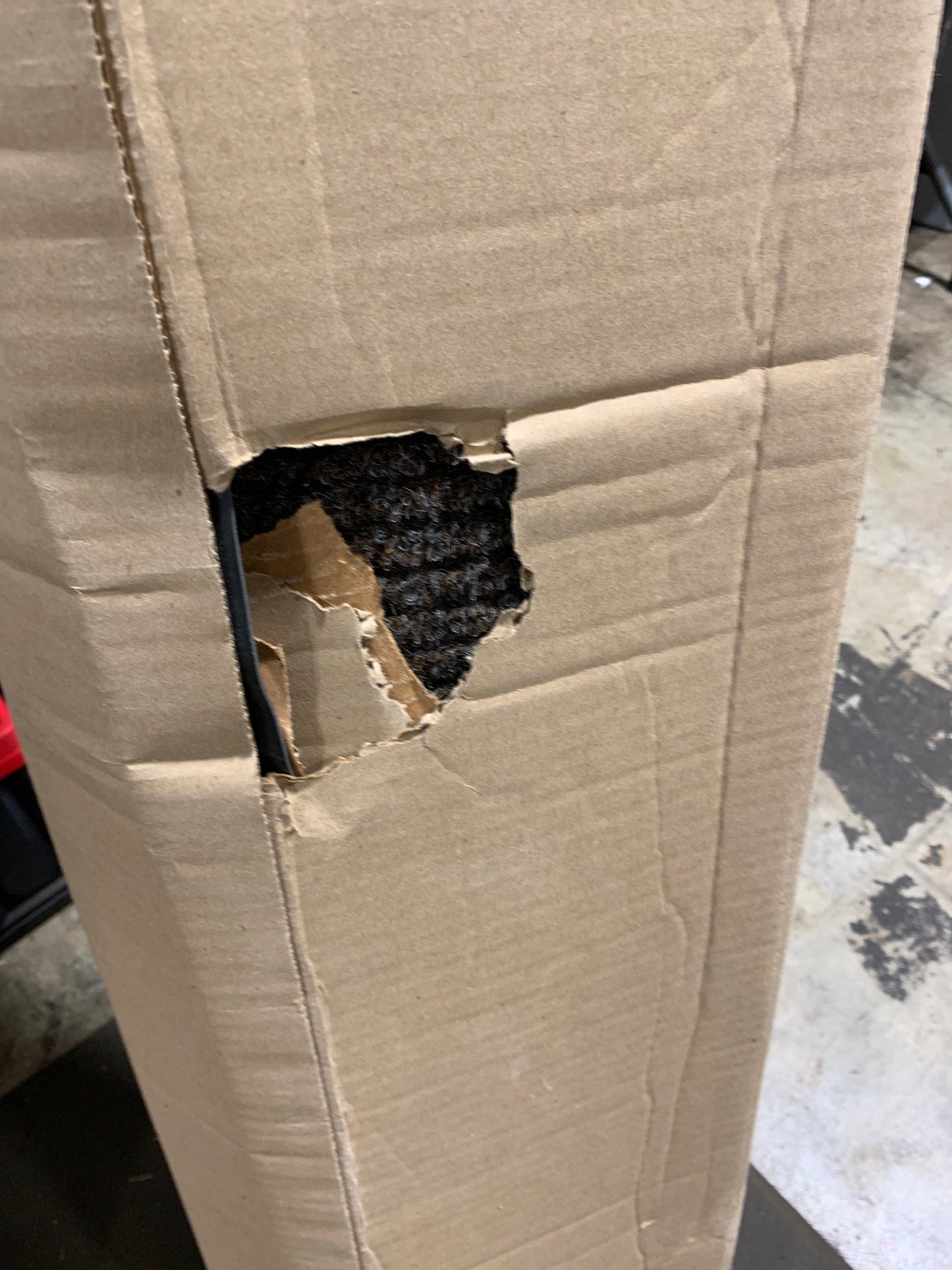 NoTrax 109S0046BR Brush Step Entrance Scraper Floor Mat, 4' X 6', 3/8 Thick, Brown