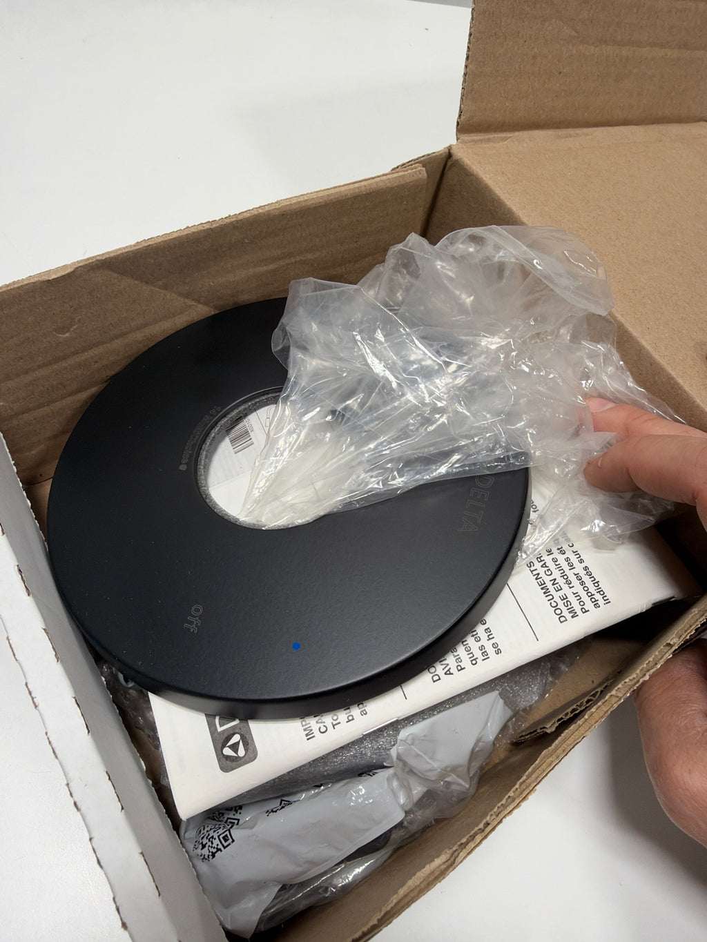 Delta T14062 Lineax Monitor 14 Series Single Function Pressure Balanced Trim Only - Less Rough-in Valve Matte Black