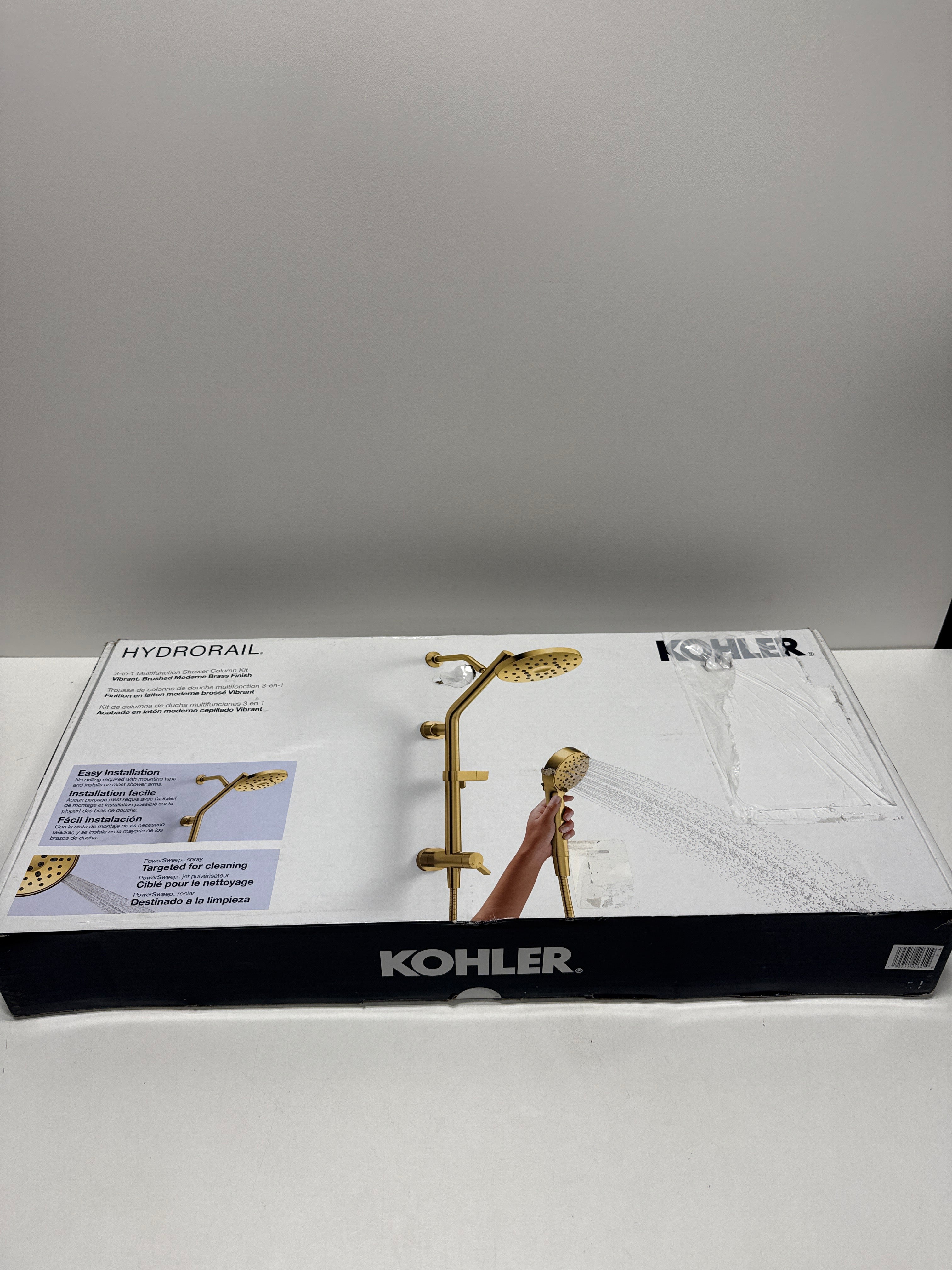 Kohler Hydrorail R38001-G-2MB 3-in-1 Multifunction Shower System