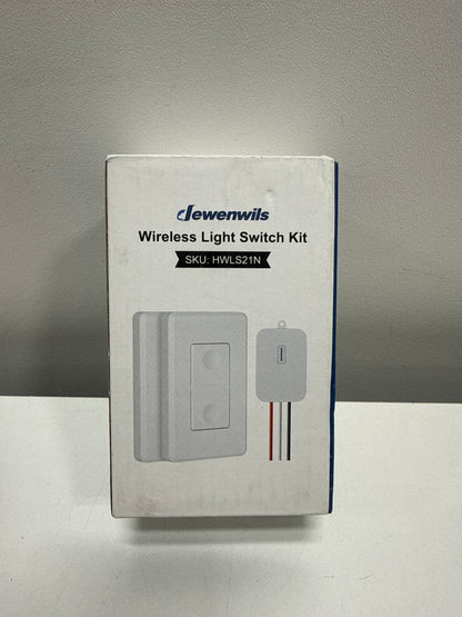 DEWENWILS 15 Amp High Power Wireless Remote Control No in-Wall Wiring Light 3-Way Switch Kit