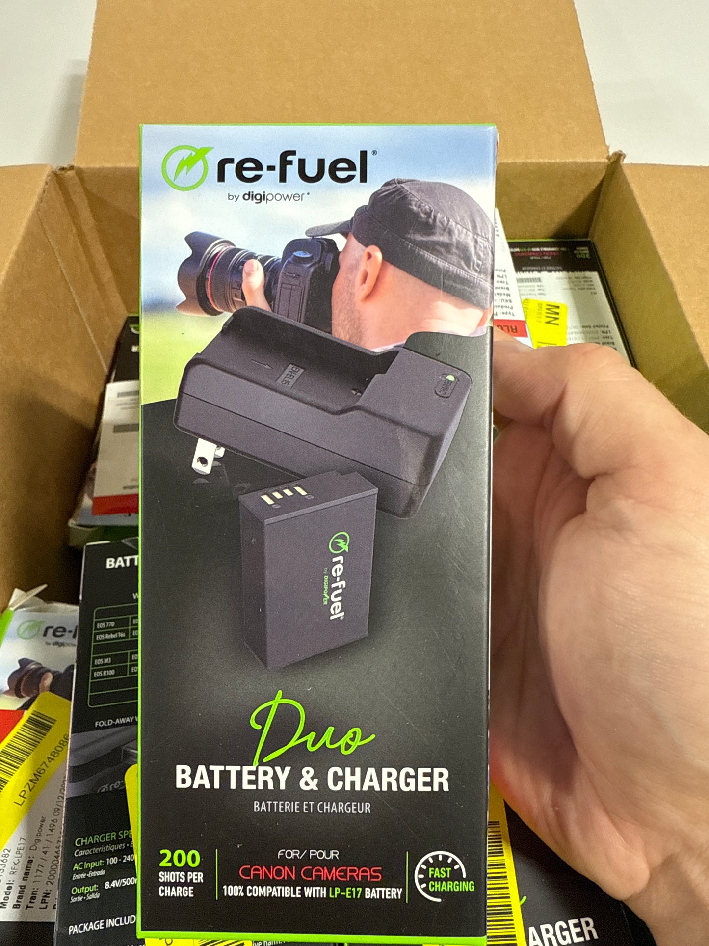 Lot of 29 - Digipower - Digital Camera Battery & Charger Kit, Replacement for Canon LP-E17