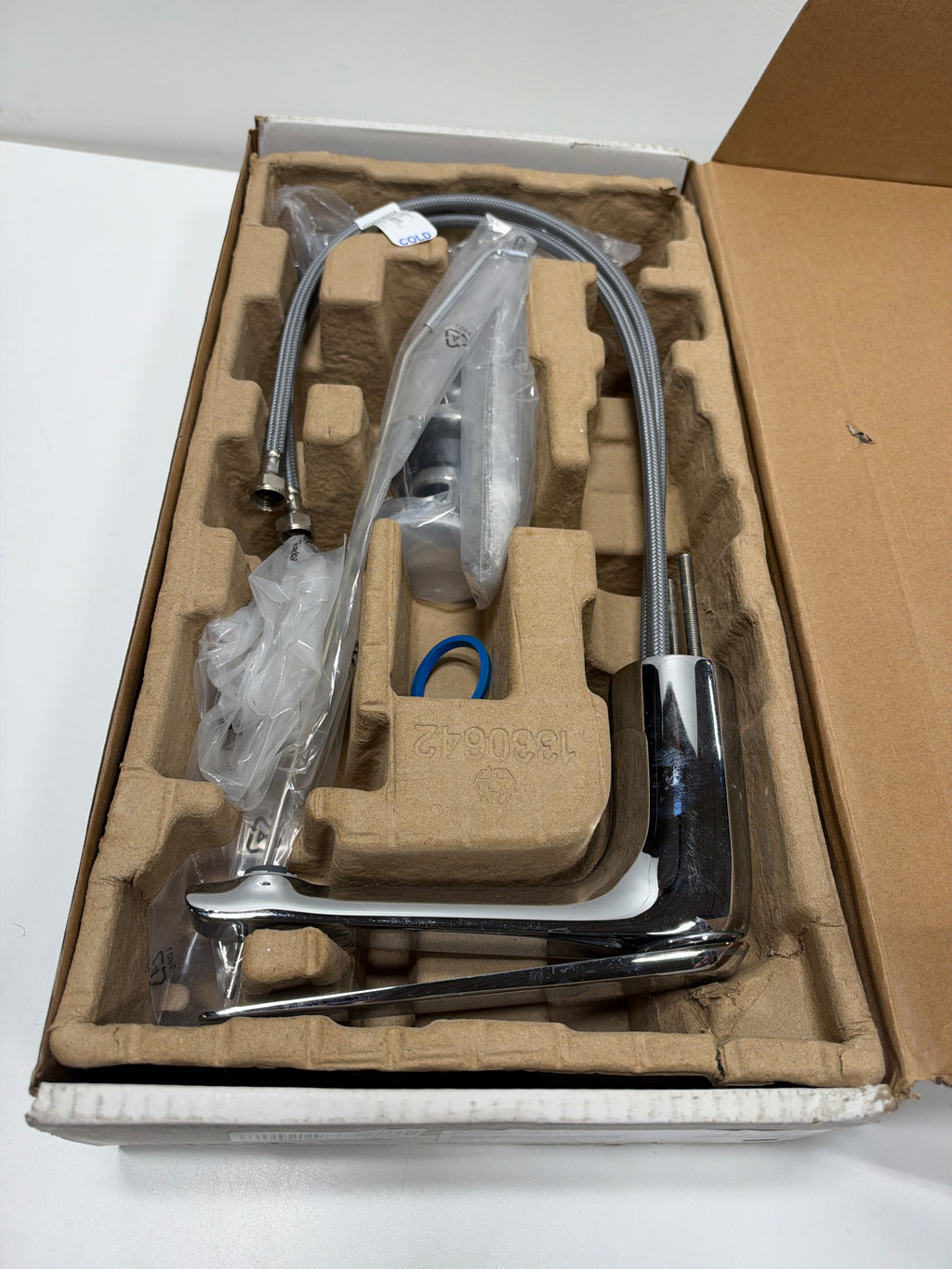 See Desc Kohler 97345-4-CP Avid® Single-Handle Bathroom Sink Faucet, 1.2 gpm, Polished Chrome