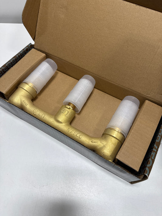 Brizo Rough In for Two-Handle Wall-Mounted Tub Filler R70400