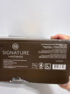Signature Hardware 483905 Lexia Pressure Balance Shower Only Package Trim - Less Rough-in Valve Matte Black