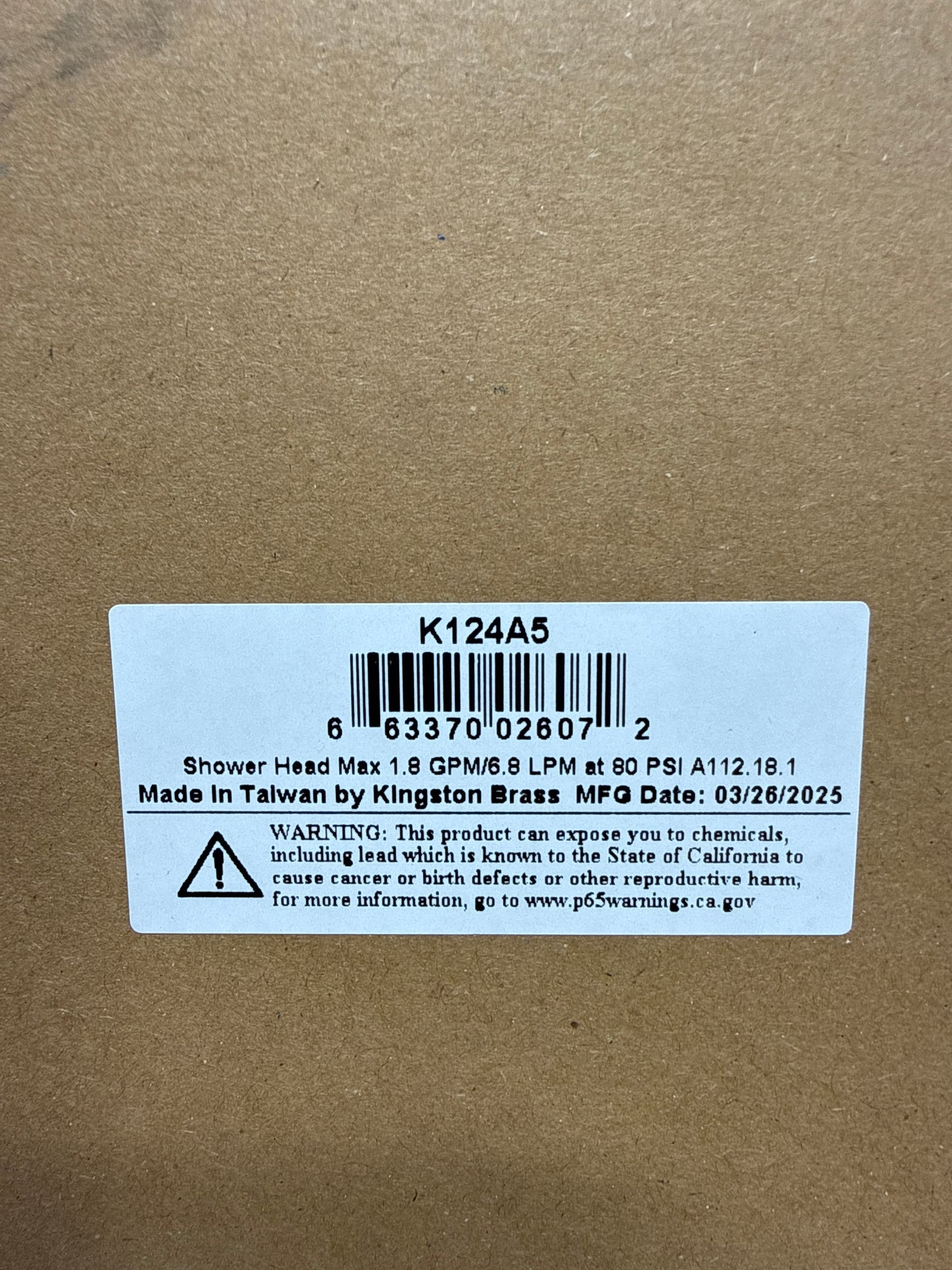 Scratch Kingston Brass K124A5 Victorian 8 Raindrop Shower Head Oil Rubbed Bronze