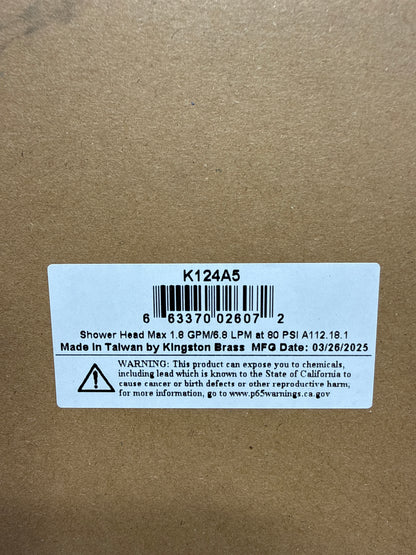 Scratch Kingston Brass K124A5 Victorian 8 Raindrop Shower Head Oil Rubbed Bronze