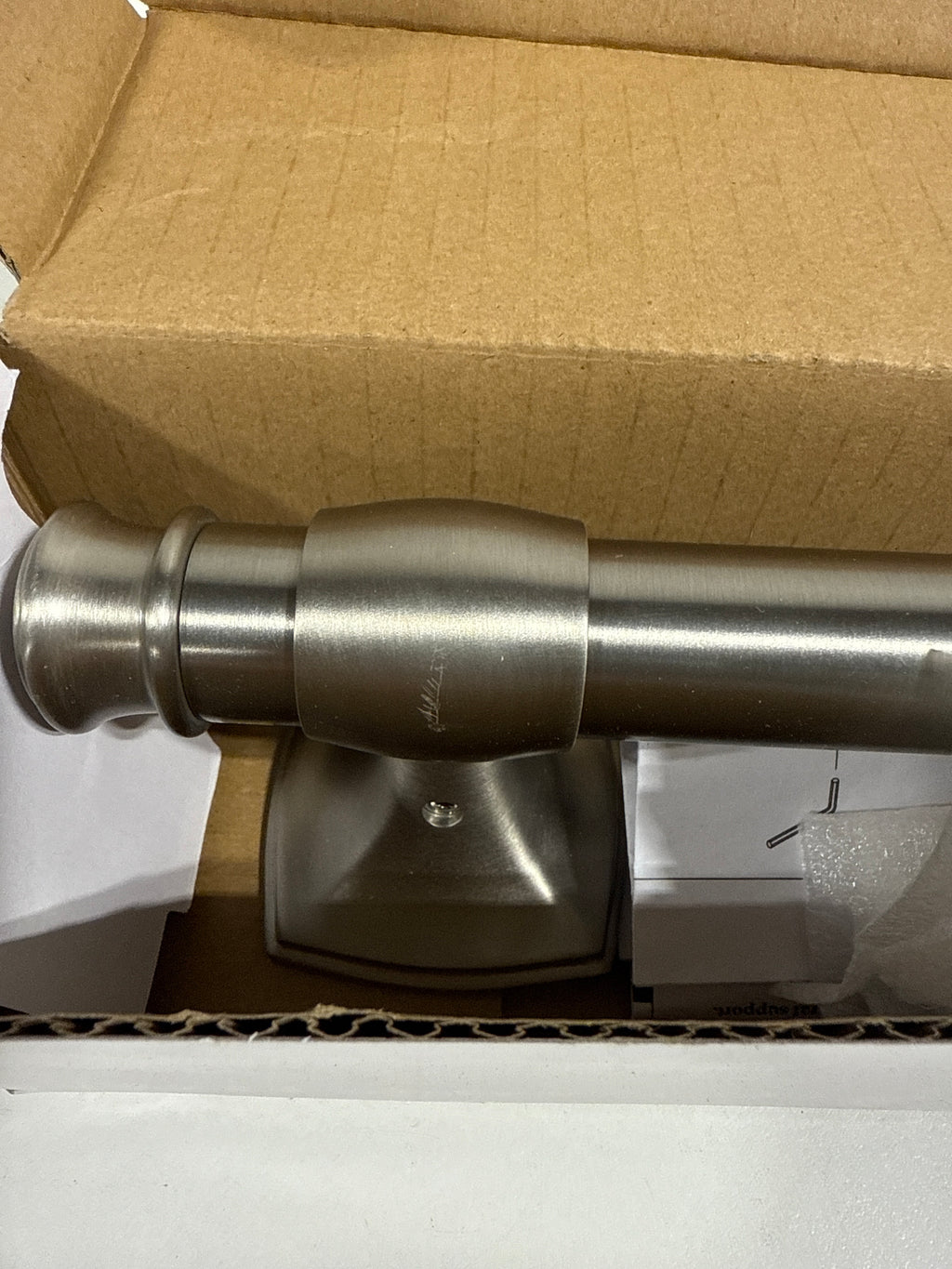 Scratch Arsdale 9 in. Grab Bar in Vibrant Brushed Nickel - *Tools Hardware & Misc