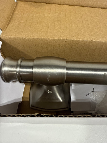 Scratch Arsdale 9 in. Grab Bar in Vibrant Brushed Nickel