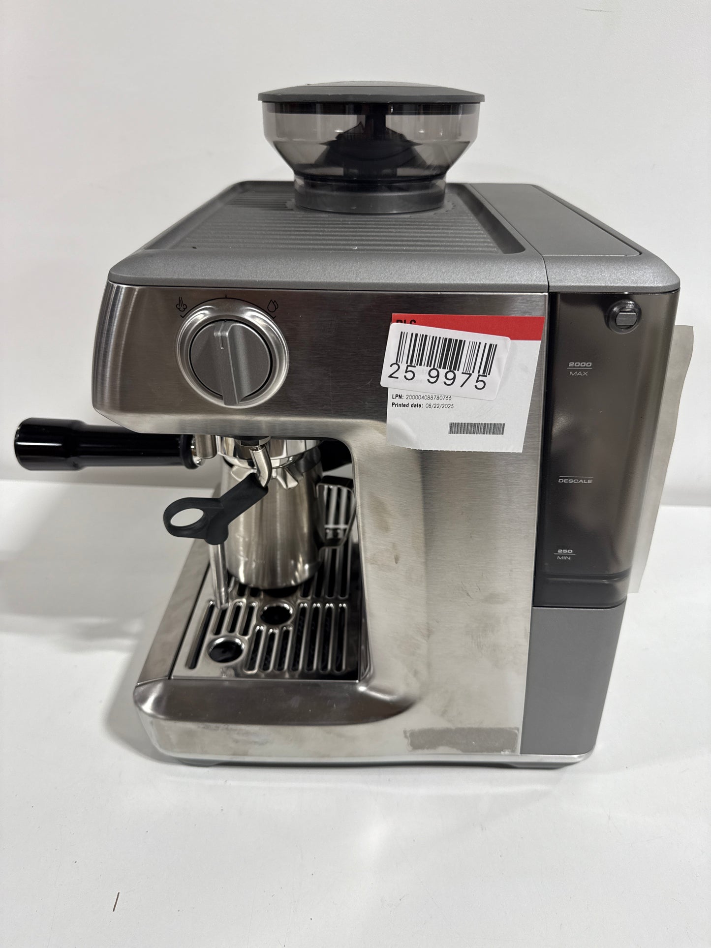 Scratch & Dent No Cord  Breville the Barista Express Impress Espresso Machine