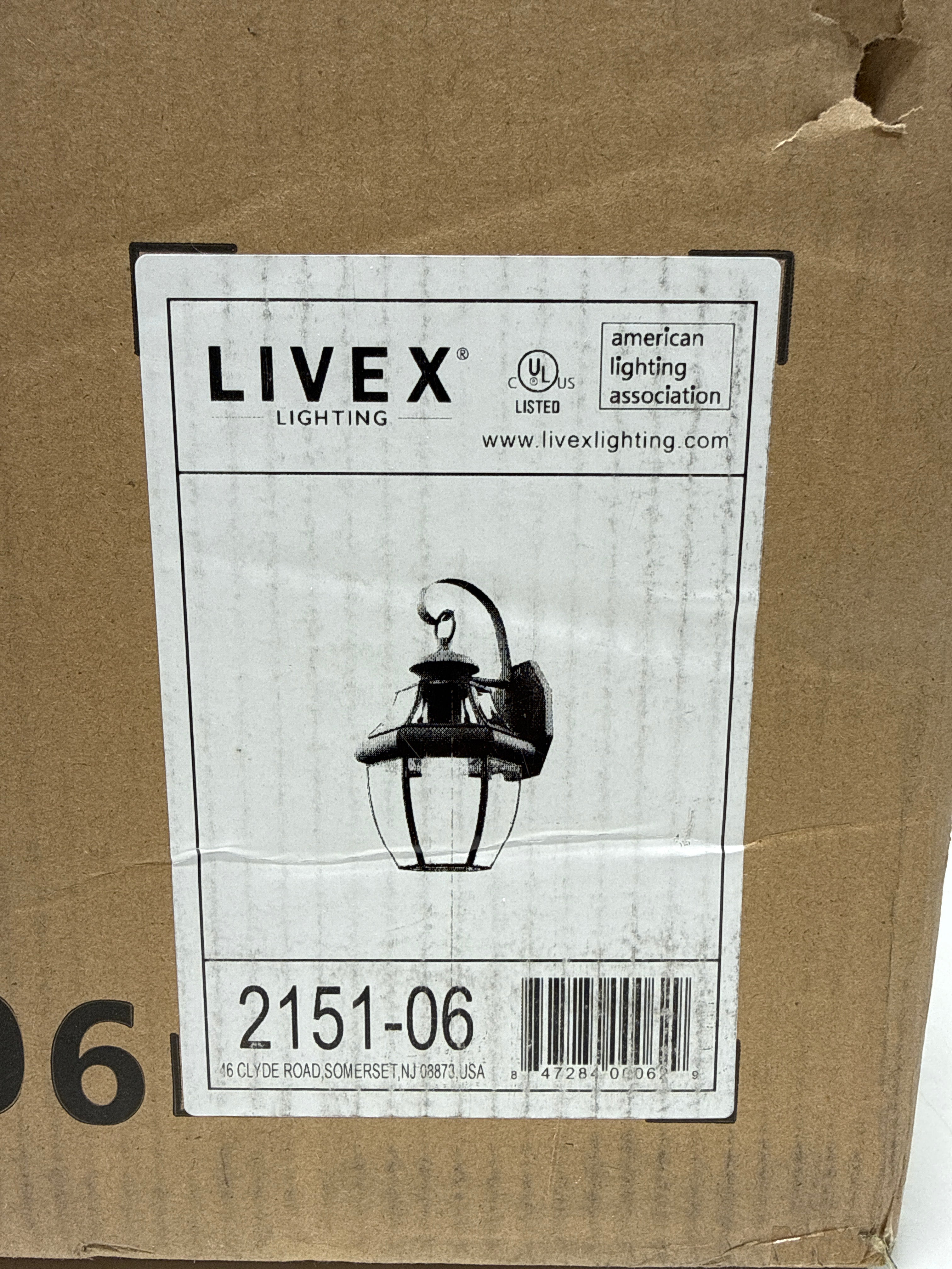 Livex Lighting Monterey 1 Light Outdoor Wall Lantern