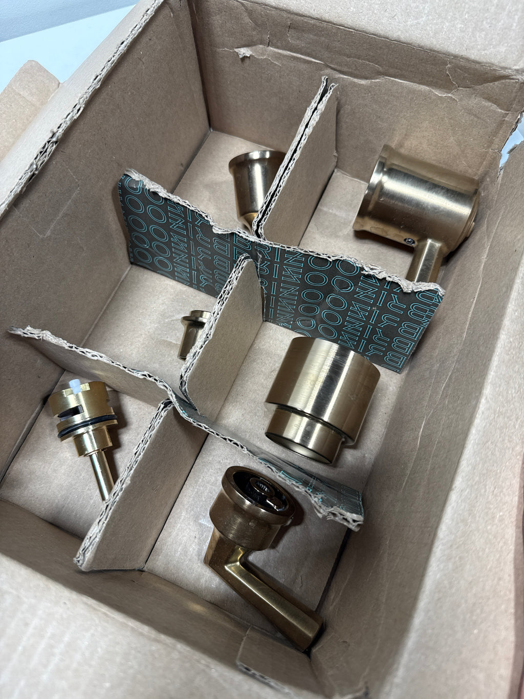 Used Brizo T75565 Beauclere Thermostatic Valve Trim with Integrated Volume Control and 3 Function Diverter for Two Shower Applications - Less Rough-in