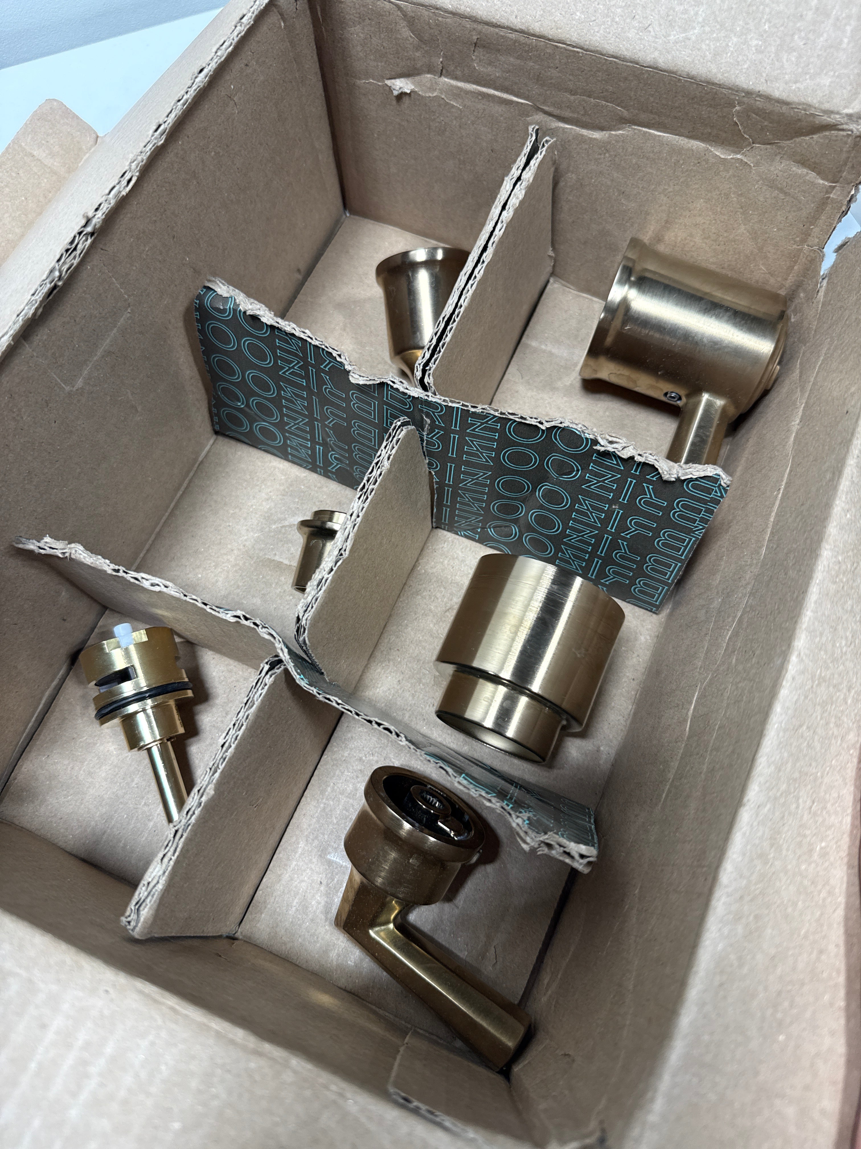 Used Brizo T75565 Beauclere Thermostatic Valve Trim with Integrated Volume Control and 3 Function Diverter for Two Shower Applications - Less Rough-in