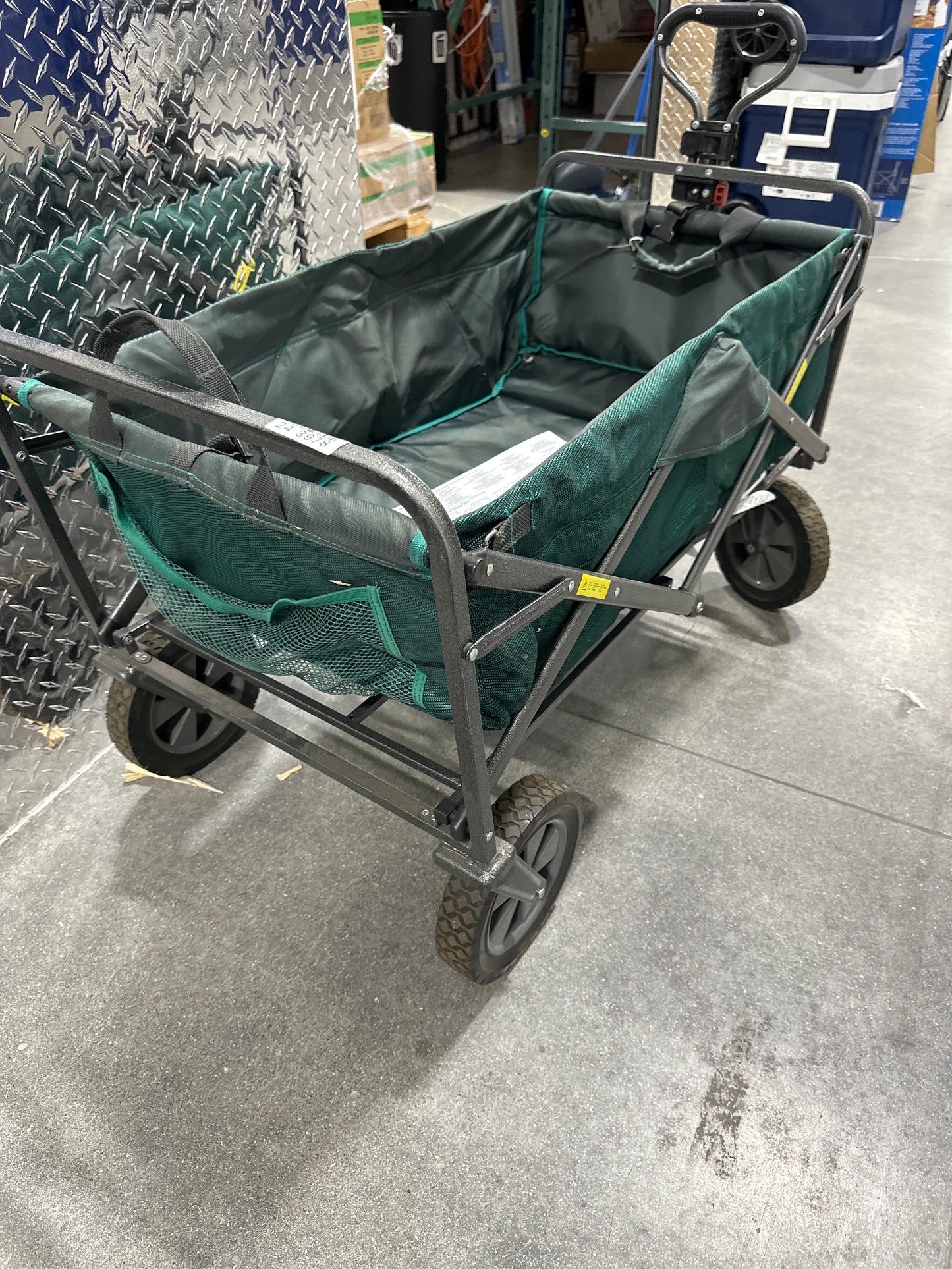 Used Mac Sports Folding Wagon - Dark Green