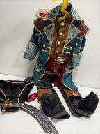 Pirate Captain Kids Costumer Teetot 5-6