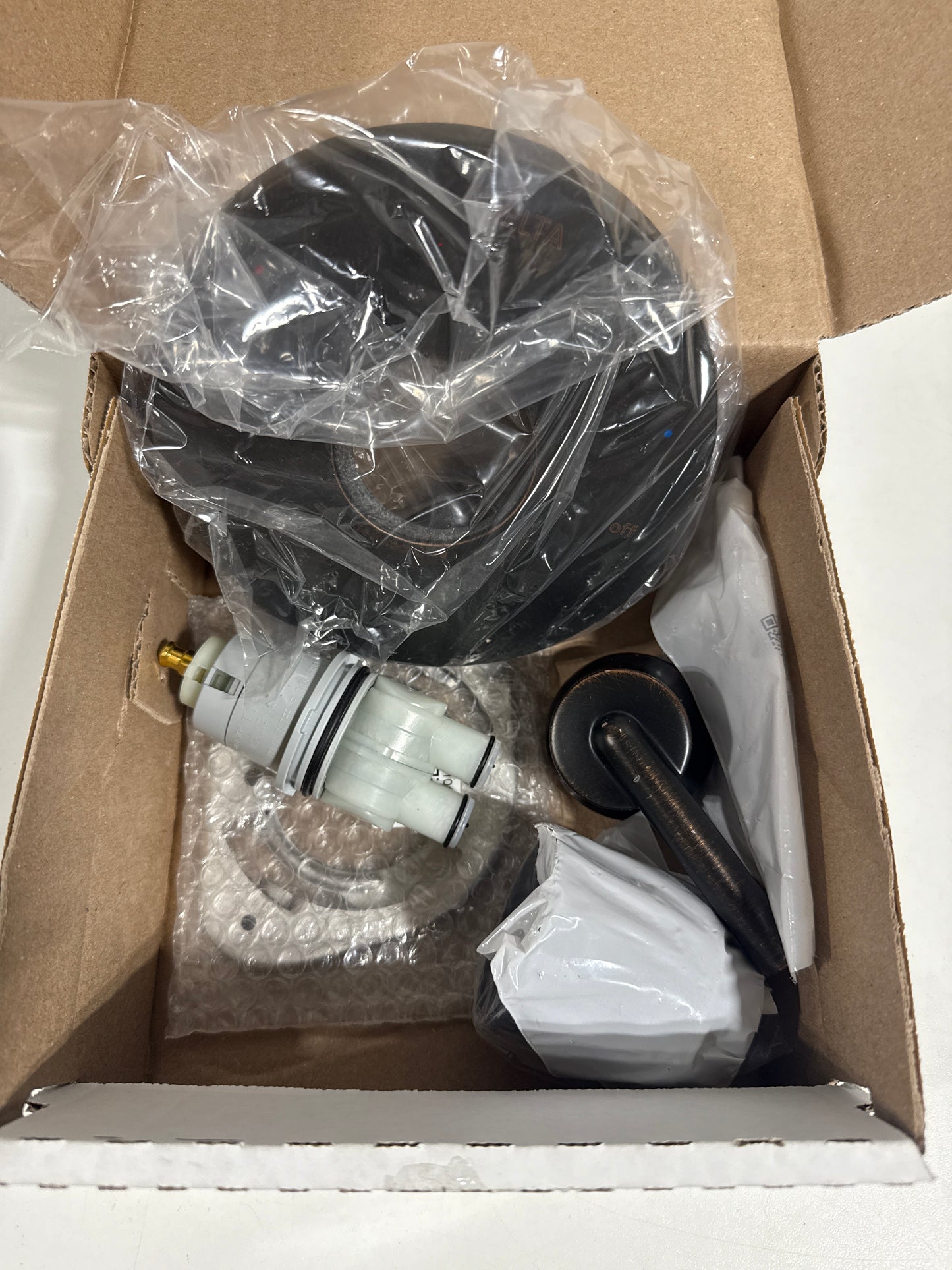 Scratch Delta T14059 Trinsic Monitor 14 Series Single Function Pressure Balanced Trim Only - Less Rough-in Valve Venetian Bronze