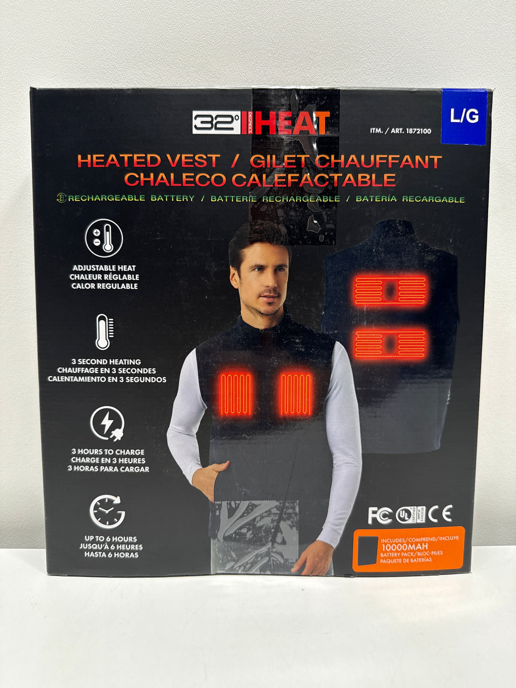 32 Degrees Rechargeable Heated Vest