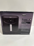 Bella PRO - 8-qt. Touchscreen Air Fryer with Divided Basket - Matte Black - *Kitchen Appliances