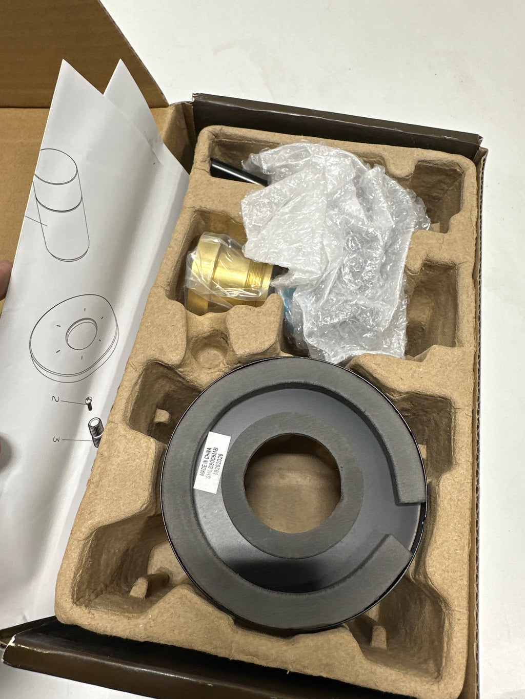 Signature Hardware 953774 Lexia 6 Function Diverter Valve Trim - Less Valve Matte Black Showers Diverter Trims