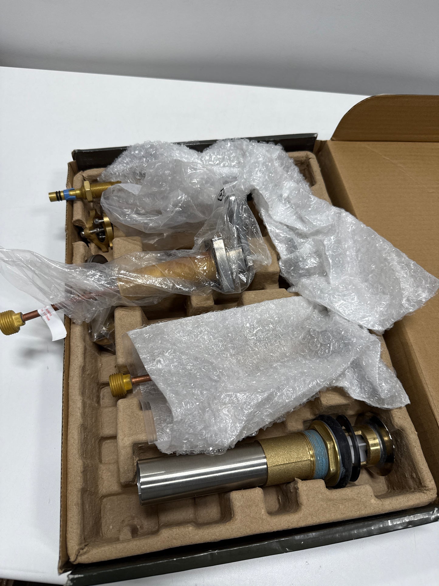 For Parts - Signature Hardware Hibiscus 1.2 GPM Widespread Bathroom Faucet