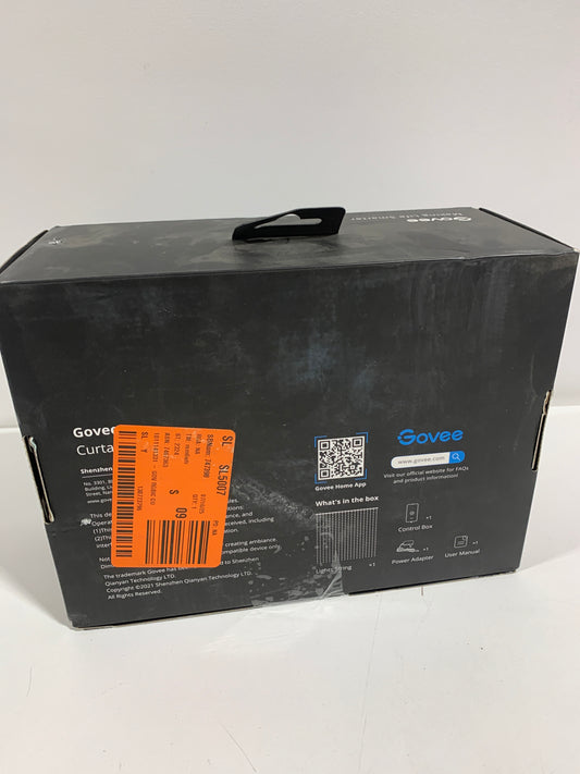 520 LED Leads 6.5 ft. Indoor Plug-in Integrated LED Novelty Curtain Lights LED String -Light