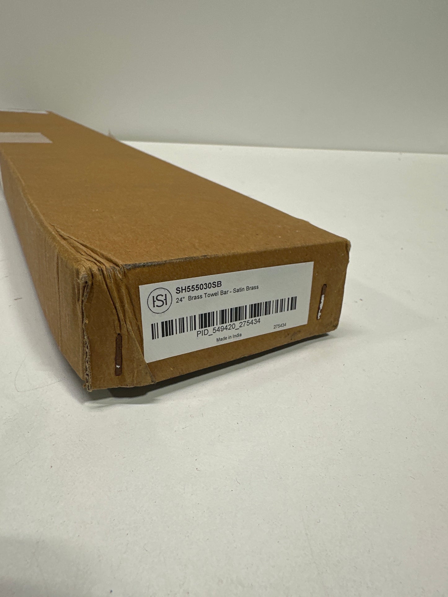 Signature Hardware Linshaw 24" Towel Bar Satin Brass