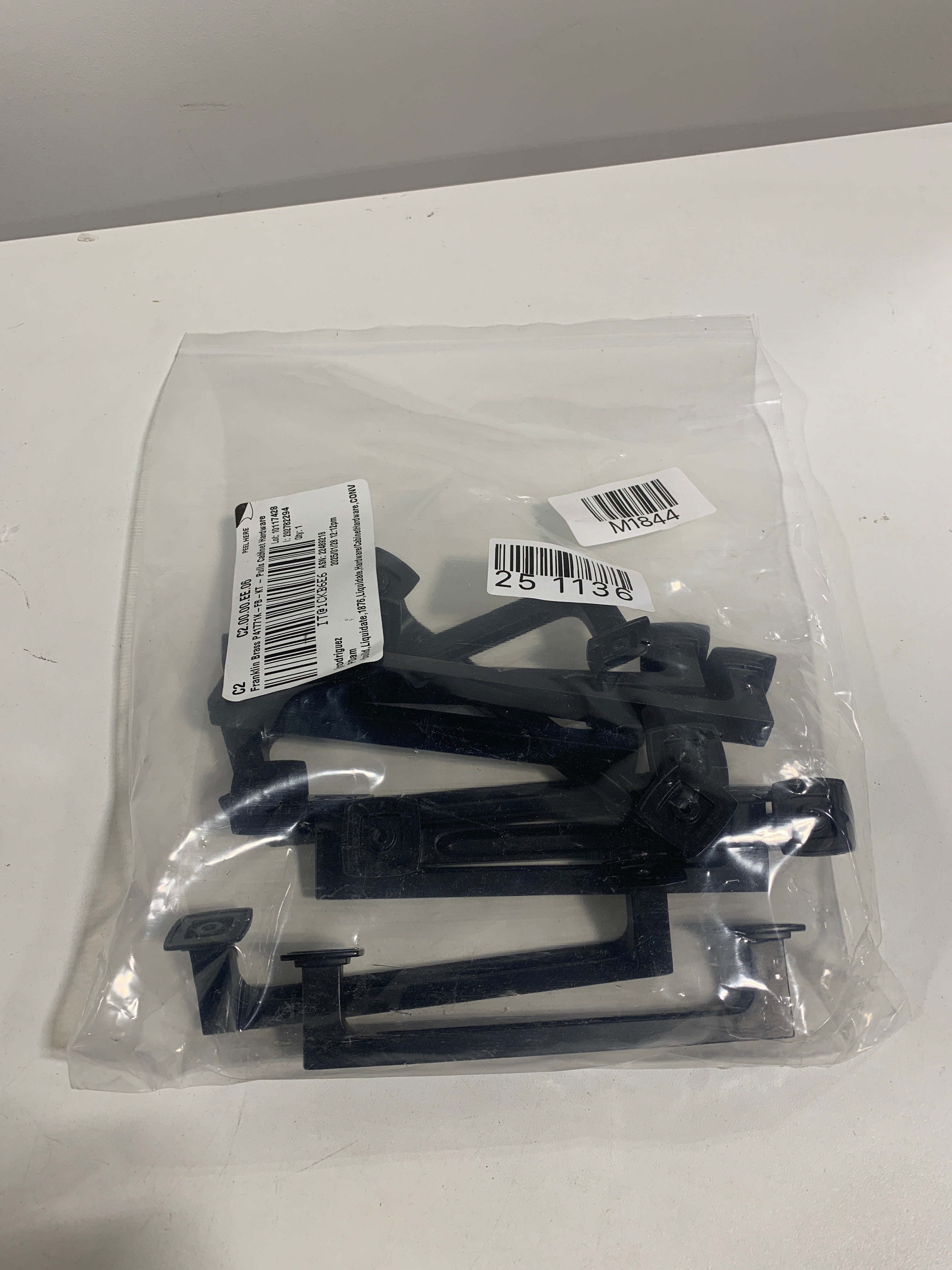 See Desc Franklin Brass 5-1/16 in. (128 Mm) Classic Matte Black Cabinet Drawer Pulls (10-Pack) - *Tools Hardware & Misc