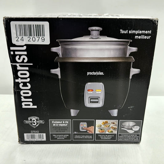 Proctor Silex 6 Cup Rice Cooker & Food Steamer