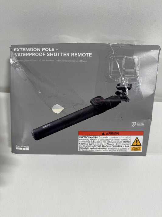 GoPro Extension Pole with Bluetooth Shutter Remote for HERO12/11 Black Camera