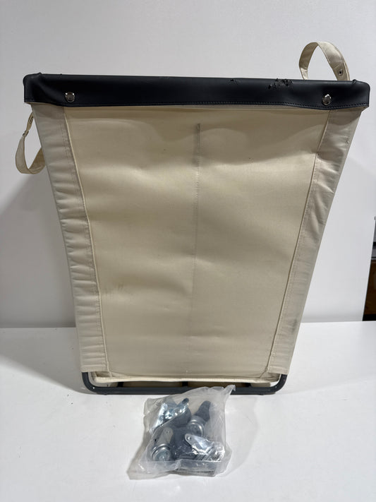 See Desc Seville 2 Section Laundry Hamper