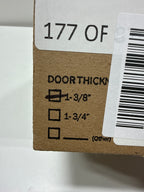 Emtek Flat Black Pocket 2115US19138 2115US19138