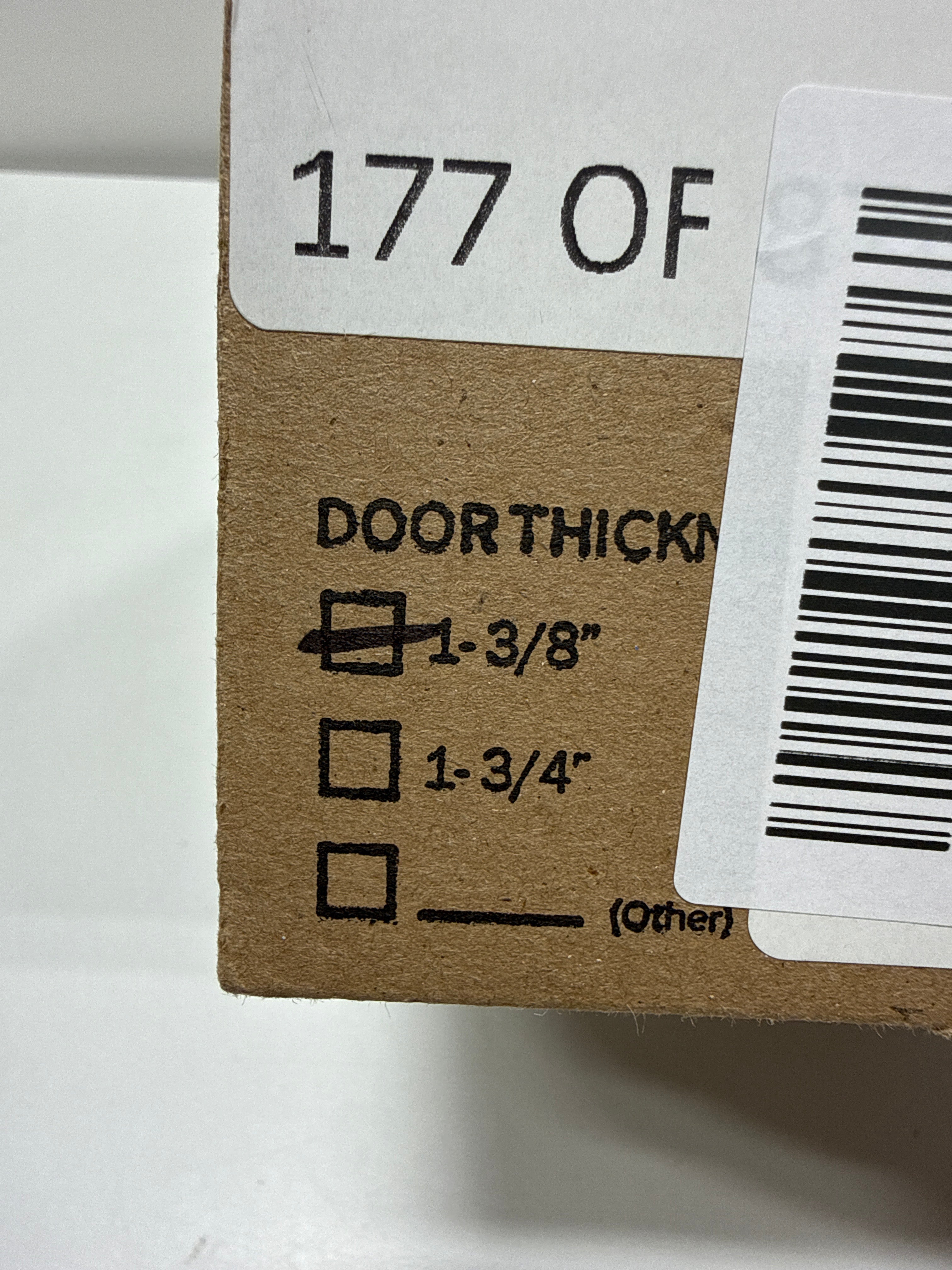 Emtek Flat Black Pocket 2115US19138 2115US19138