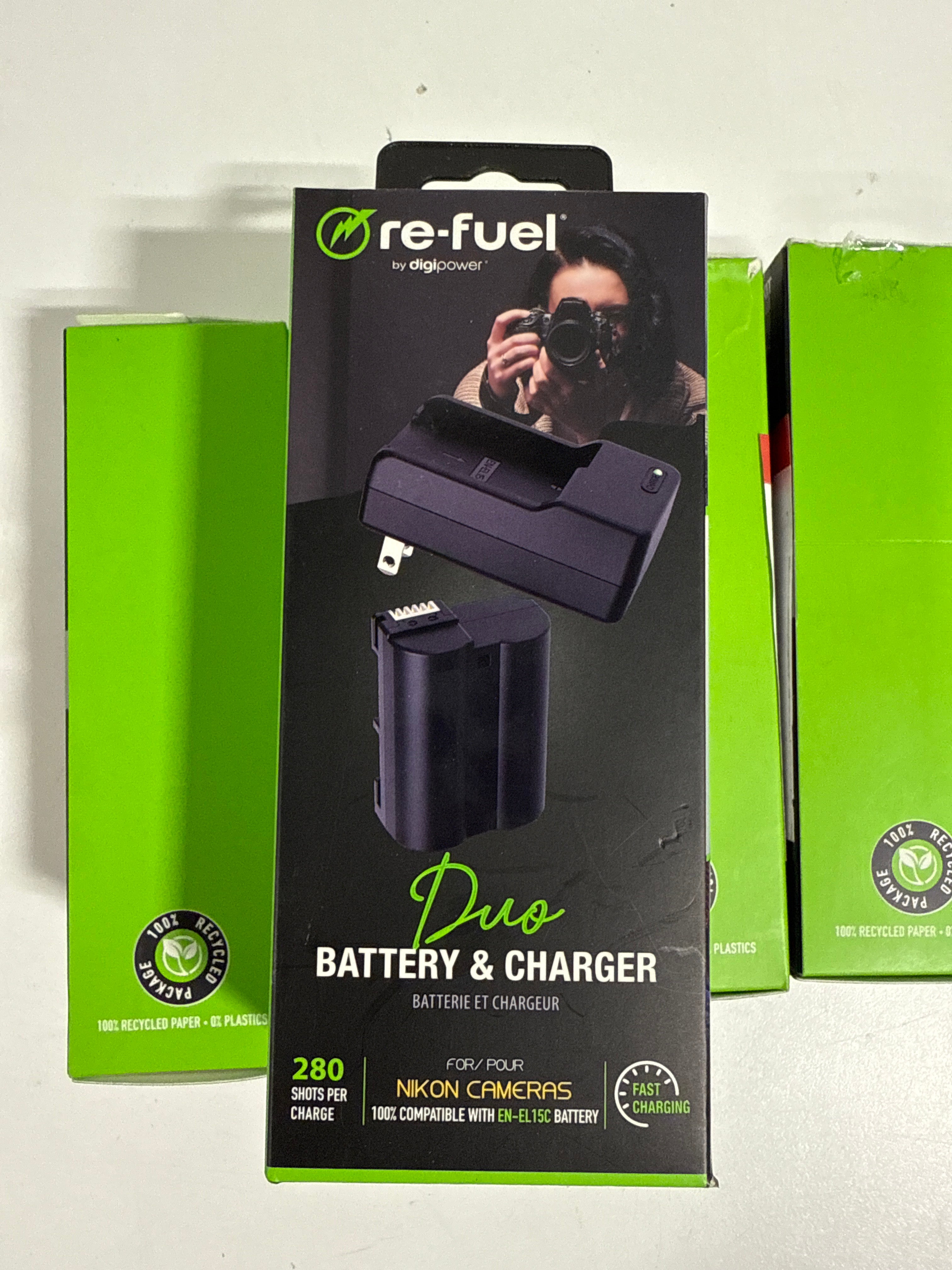 5 Digipower - Digital Camera Battery & Charger Kit Replacement for Nikon EN-EL15 - *Cameras Camcorders & Drones