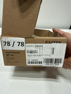 Emtek Narrow Modern Rectangular 7-1/4" Tall Privacy Pocket Door Lock Model: 2155US15