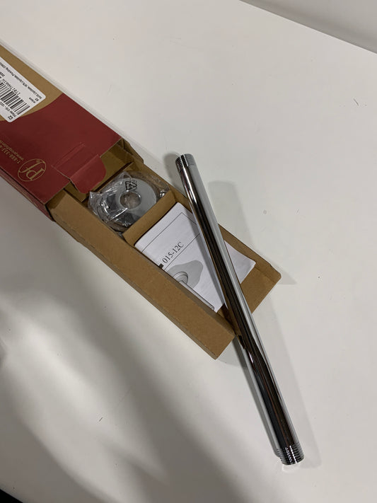 Pfister 01512CC 12" Ceiling Shower Arm Mount Kit, Chrome