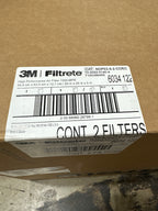 2 x Filtrete  20 x 25 x 5 Air Filter 5”, MPR 1550 MERV 12, Ultra Allergen, Bacteria, and Virus Deep Pleat Filter, 2-pack