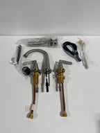 Delta 35548LF-MPU Bowery 1.2 GPM Widespread Bathroom Faucet with Pop-up Drain - *Plumbing