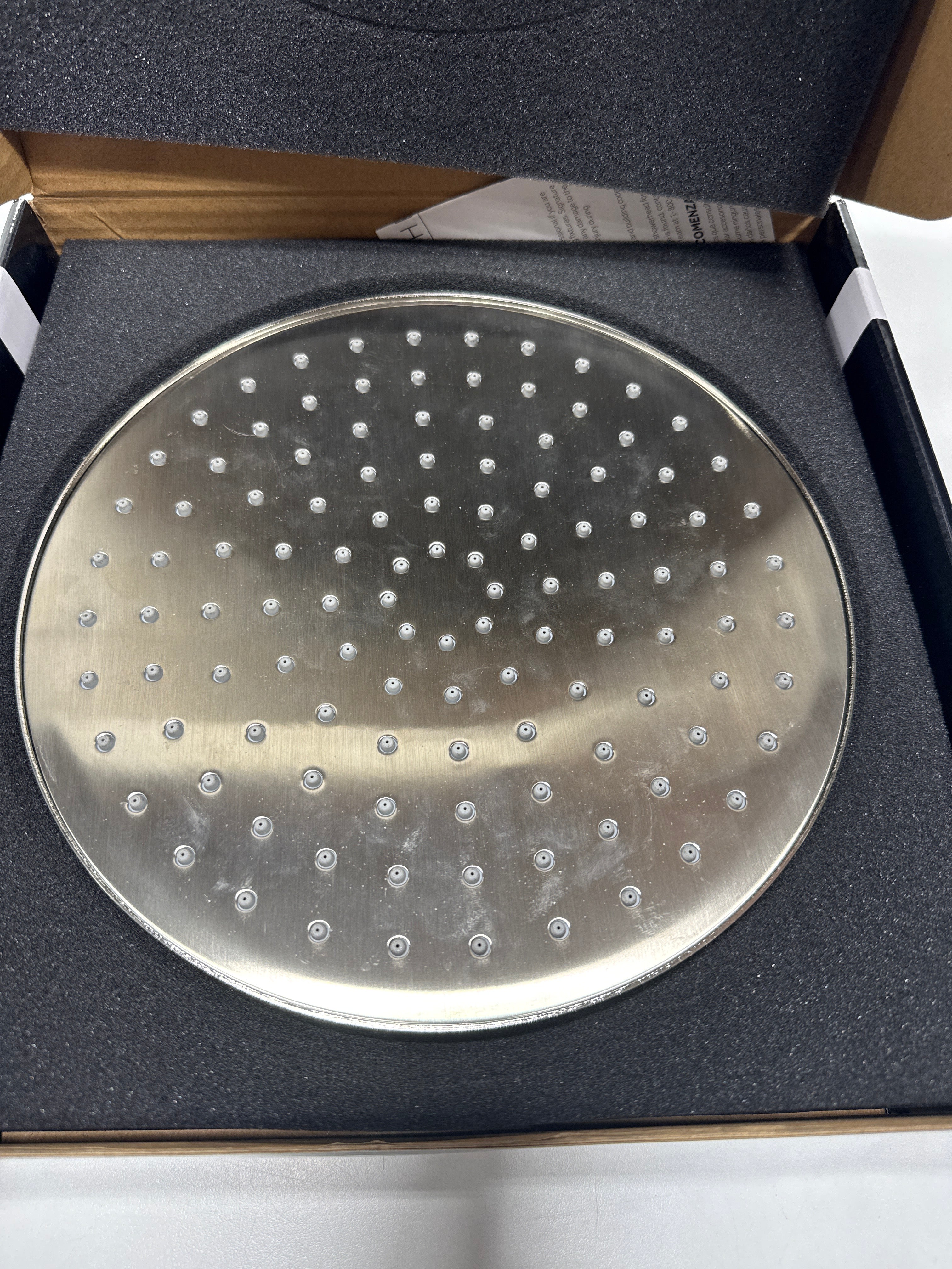 Signature Hardware 2.5 GPM 10" Wide Traditional Rain Shower Head