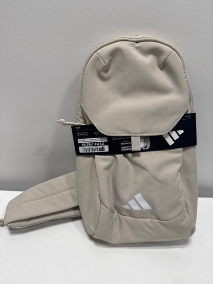 Adidas Essentials 3 Sling Bag - Beige Crossbody Backpack - One Strap