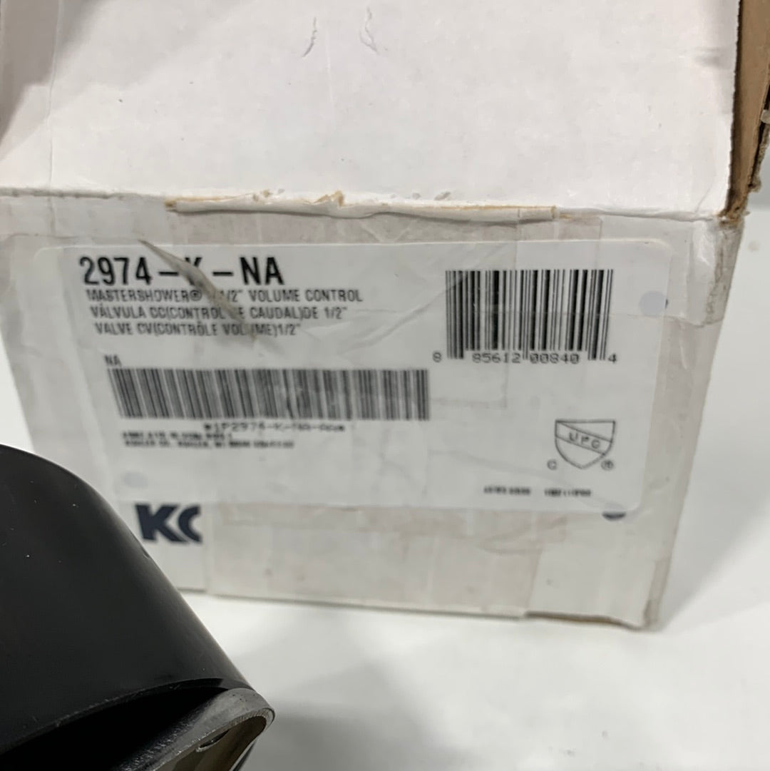 KOHLER MasterShower 1/2 in. Volume Control Valve, Brown