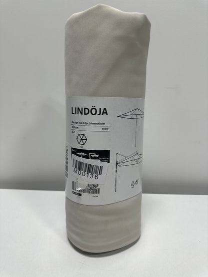 IKEA LINDOJA Umbrella Canopy, 118-18" Light Grey-Beige 305.320.21