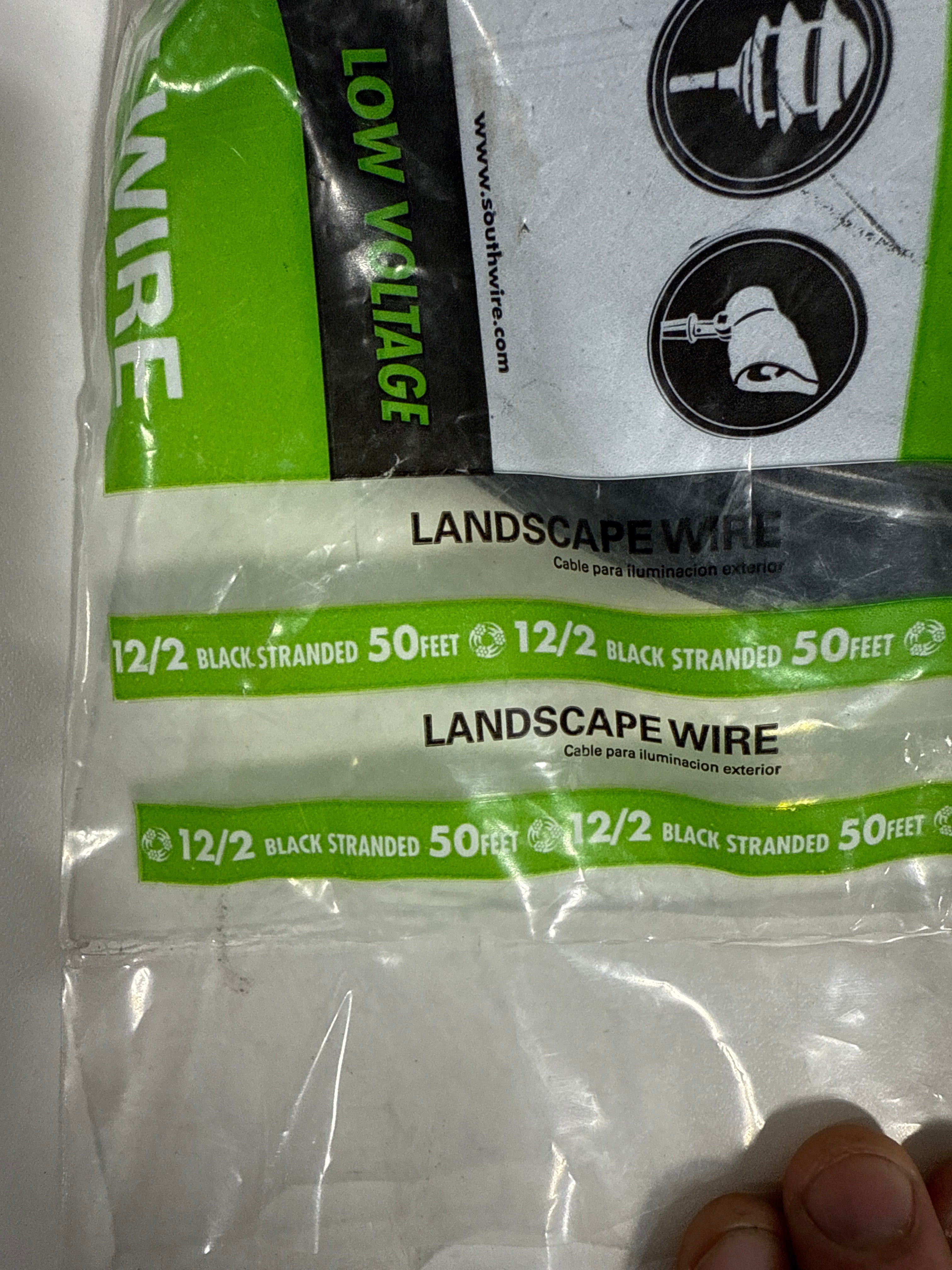 Southwire 40 Ft. 12/2 Stranded Low Voltage Cable 55213442 - All - *Lighting & Electrical