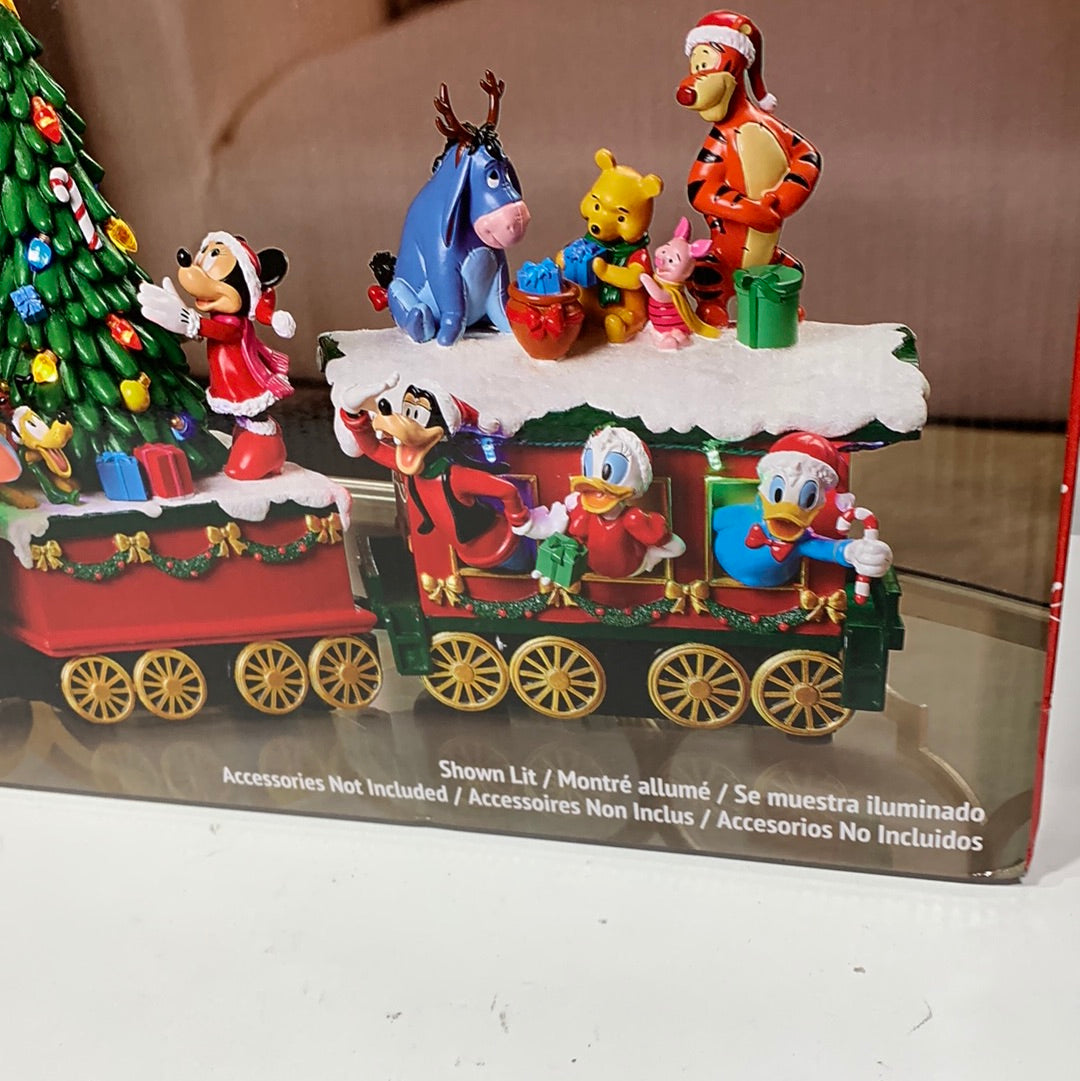 Disney Kirkland  Holiday Christmas Train with Lights & Music Mickey & Friends