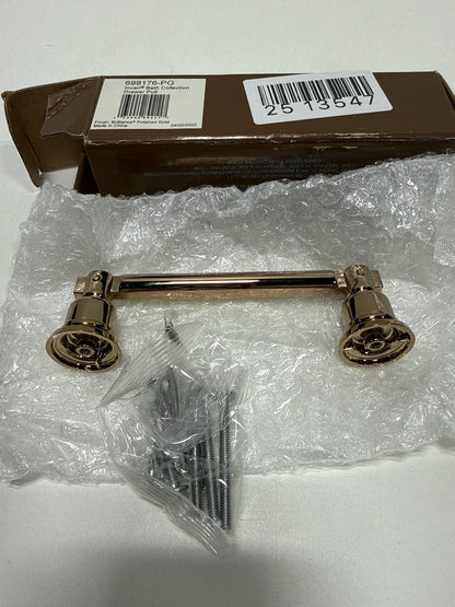 Brizo 699176 Invari 4-1/4 Inch Center to Center Handle Cabinet Pull Polished Gold