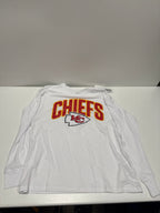 NFL Kansas City Chiefs Women's White Long Sleeve T-Shirt