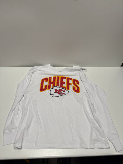 NFL Kansas City Chiefs Women's White Long Sleeve T-Shirt