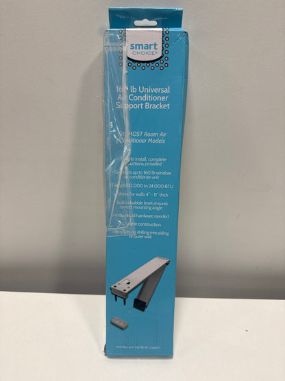 Smart Choice - Support Bracket for Most Air Conditioners Up to 160 lbs - White