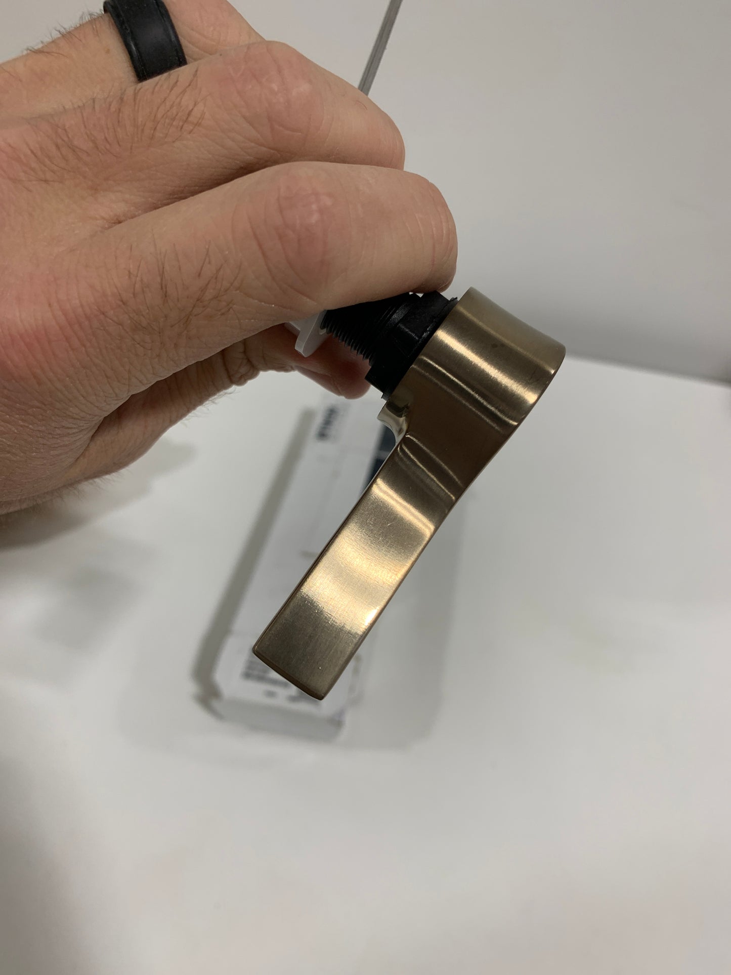 Scratch Kohler K-25986-L Cimarron Left Hand Toilet Trip Lever Vibrant Brushed Moderne Brass