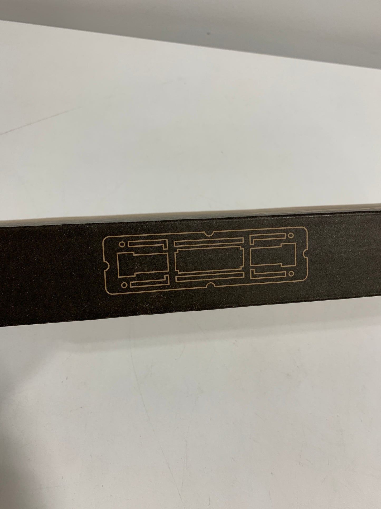 IKEA SYMFONISK Bookshelf Speaker Wall Bracket, 6x12" (15x30 cm) Black 104.381.71